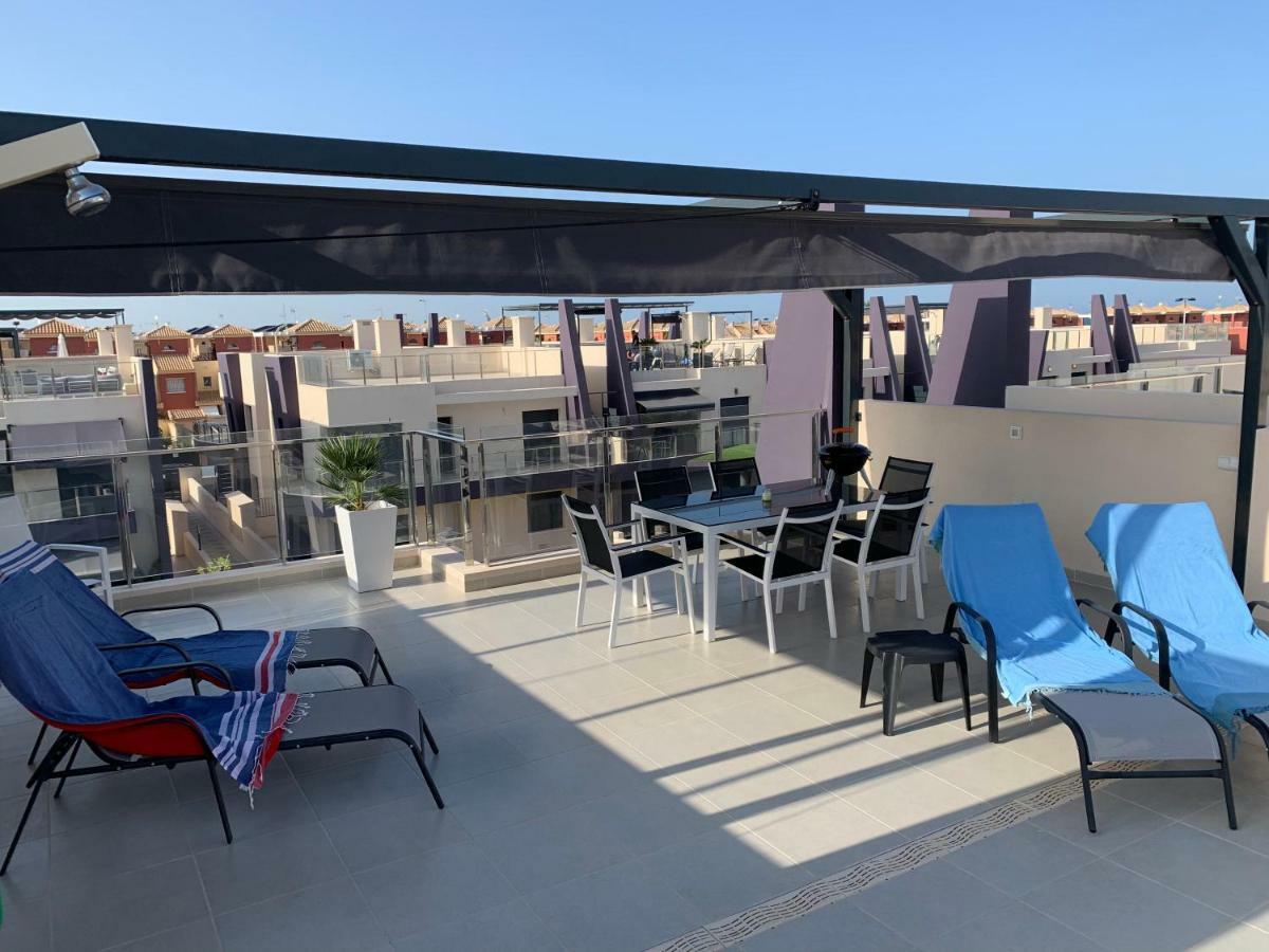 Casa Higuericas- Penthouse Beach - Torre De La Horadada El Mojon  المظهر الخارجي الصورة